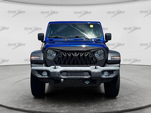Ocean Blue Metallic Clearcoat 2018 Jeep Wrangler Sport S