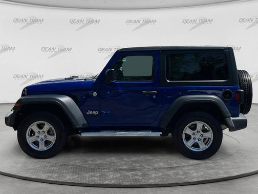 Ocean Blue Metallic Clearcoat 2018 Jeep Wrangler Sport S