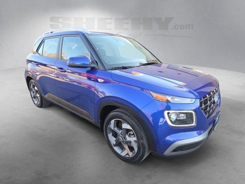 Intense Blue 2025 Hyundai VENUE Limited