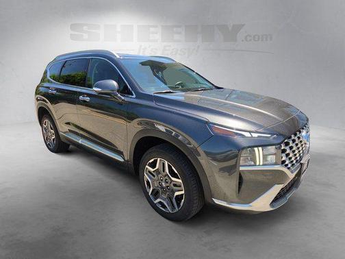 Portofino Gray 2023 Hyundai SANTA FE HEV SEL Premium