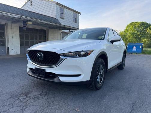 Snowflake White Pearl Mica 2021 Mazda CX-5 Touring