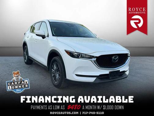 Snowflake White Pearl Mica 2021 Mazda CX-5 Touring
