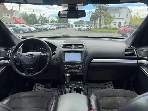 Shadow Black 2018 Ford Explorer XLT