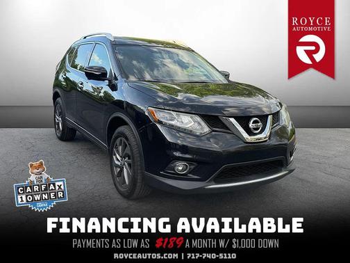 Magnetic Black 2016 Nissan Rogue SL