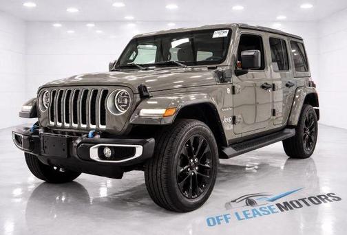 Gray 2023 Jeep Wrangler 4xe Sahara