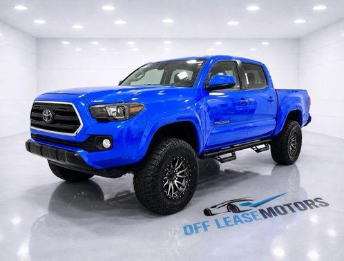 Blue 2021 Toyota Tacoma SR5