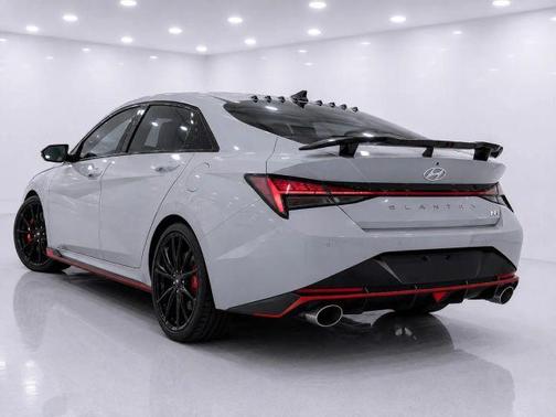 Gray 2022 Hyundai ELANTRA N Base