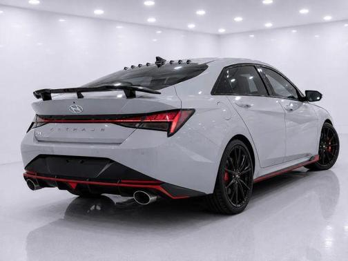 Gray 2022 Hyundai ELANTRA N Base