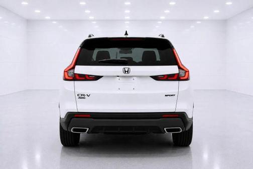 White 2025 Honda CR-V Hybrid Sport-L