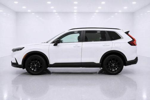 White 2025 Honda CR-V Hybrid Sport-L