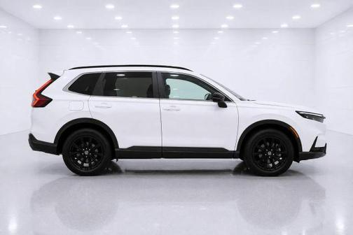 White 2025 Honda CR-V Hybrid Sport-L
