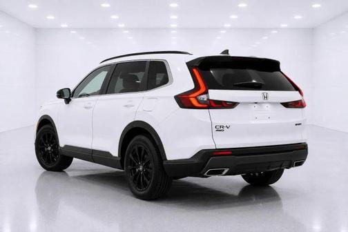 White 2025 Honda CR-V Hybrid Sport-L