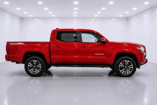 Red 2016 Toyota Tacoma TRD Sport