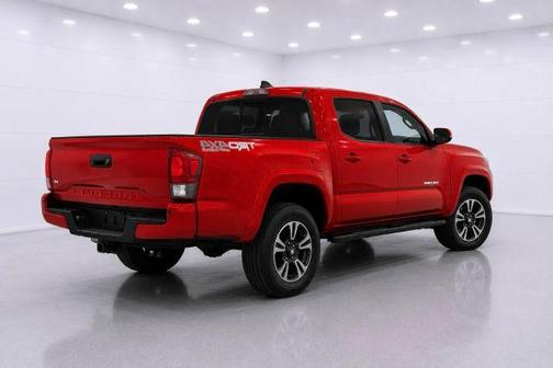 Red 2016 Toyota Tacoma TRD Sport