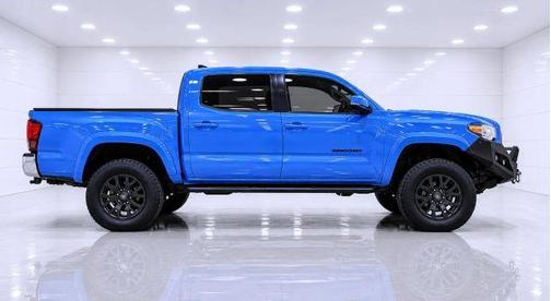 Blue 2020 Toyota Tacoma SR5