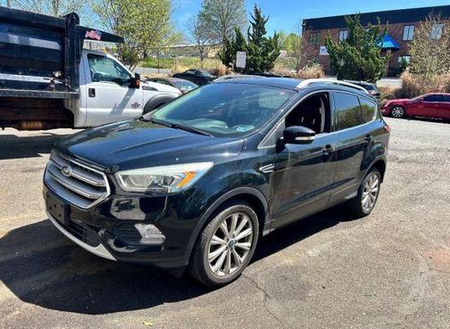 Black 2017 Ford Escape Titanium