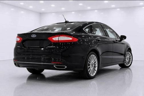 Black 2016 Ford Fusion Titanium