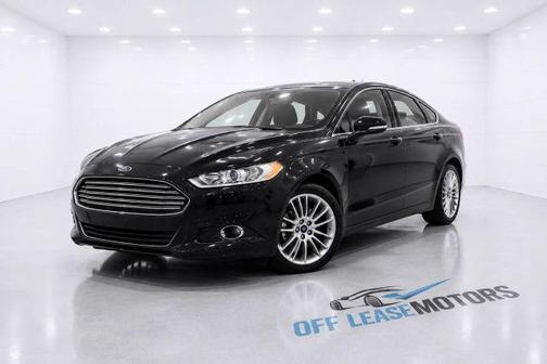Black 2016 Ford Fusion Titanium