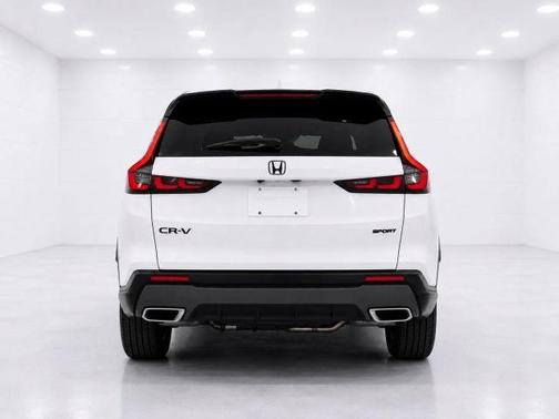 White 2025 Honda CR-V Hybrid Sport