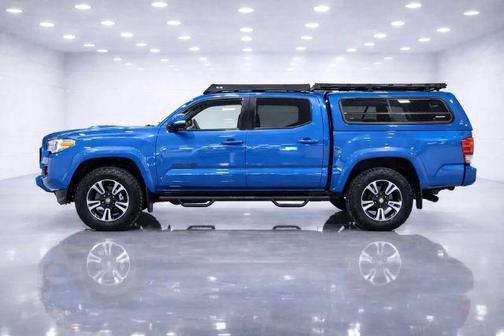 Blue 2017 Toyota Tacoma TRD Sport
