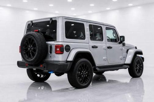 Silver 2023 Jeep Wrangler 4xe Sahara