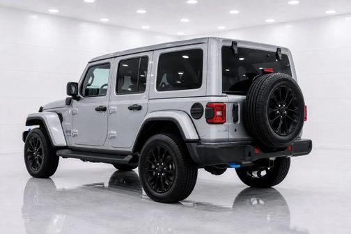 Silver 2023 Jeep Wrangler 4xe Sahara