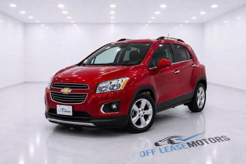 Red 2015 Chevrolet Trax LTZ