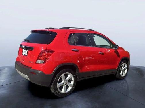 Red 2015 Chevrolet Trax LTZ