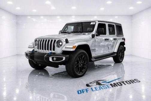 Silver 2023 Jeep Wrangler 4xe Sahara