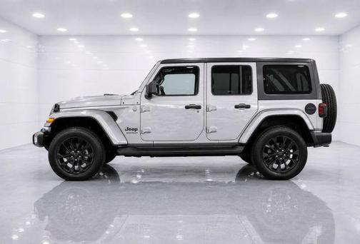 Silver 2023 Jeep Wrangler 4xe Sahara