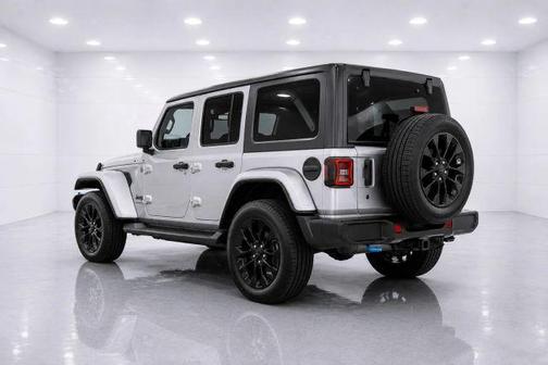 Silver 2023 Jeep Wrangler 4xe Sahara