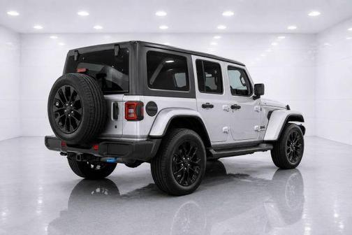 Silver 2023 Jeep Wrangler 4xe Sahara