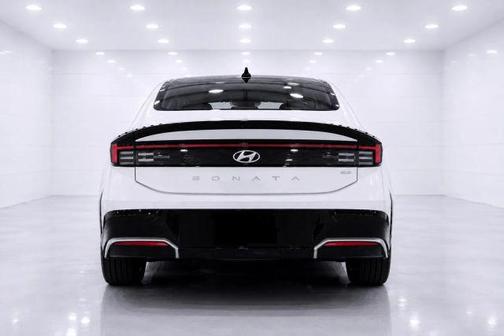 White 2025 Hyundai SONATA Hybrid SEL