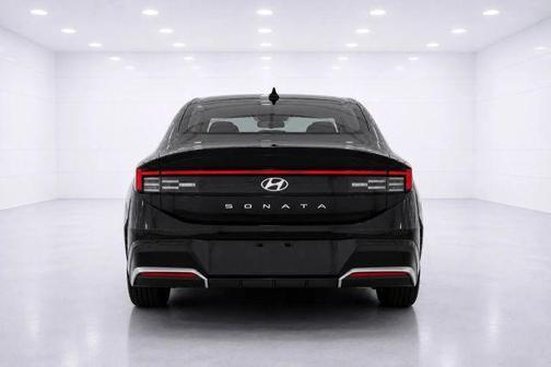 Black 2025 Hyundai SONATA SEL
