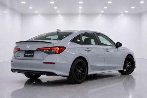 Gray 2025 Honda Civic Hybrid