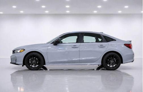 Gray 2025 Honda Civic Hybrid