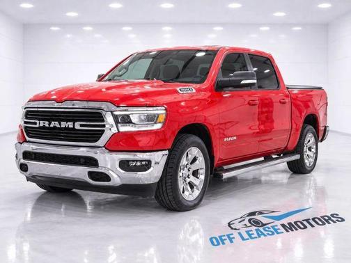 Red 2021 RAM 1500 Big Horn