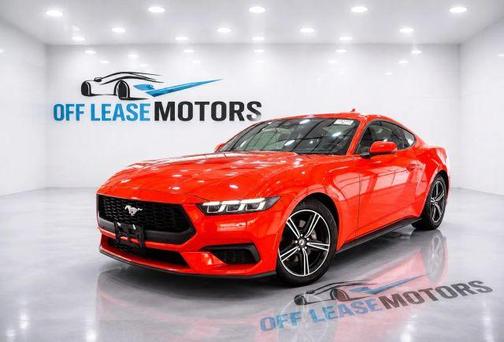 Red 2024 Ford Mustang EcoBoost Premium