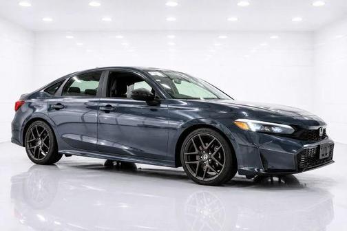 Blue 2025 Honda Civic Sport