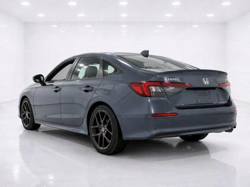 Blue 2025 Honda Civic Sport
