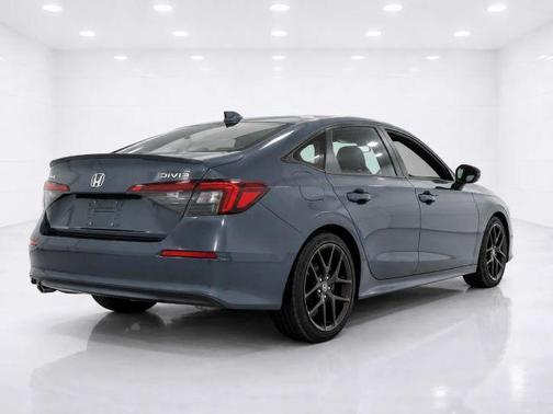 Blue 2025 Honda Civic Sport