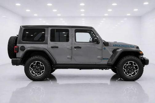 Gray 2023 Jeep Wrangler 4xe Rubicon