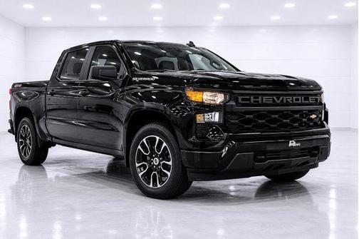 Black 2024 Chevrolet Silverado 1500 Custom