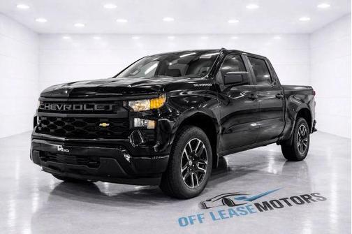 Black 2024 Chevrolet Silverado 1500 Custom
