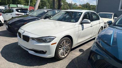 White 2015 BMW 328 i xDrive