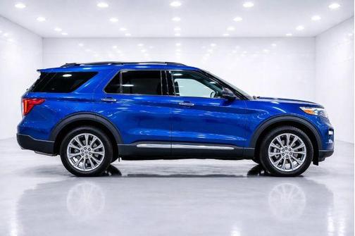 Blue 2020 Ford Explorer XLT