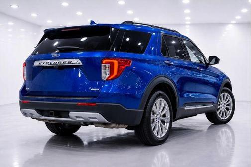 Blue 2020 Ford Explorer XLT