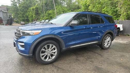 Blue 2020 Ford Explorer XLT