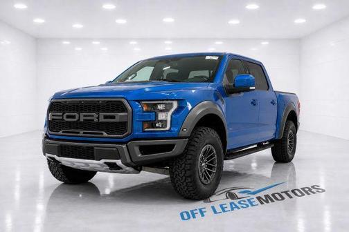 Blue 2019 Ford F-150 Raptor