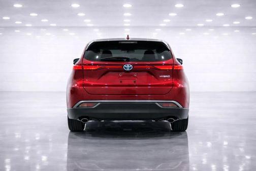 Red 2021 Toyota Venza LE